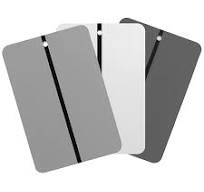 FIXON SPRAY SAMPLE METAL PLATES DARK GREY 100P